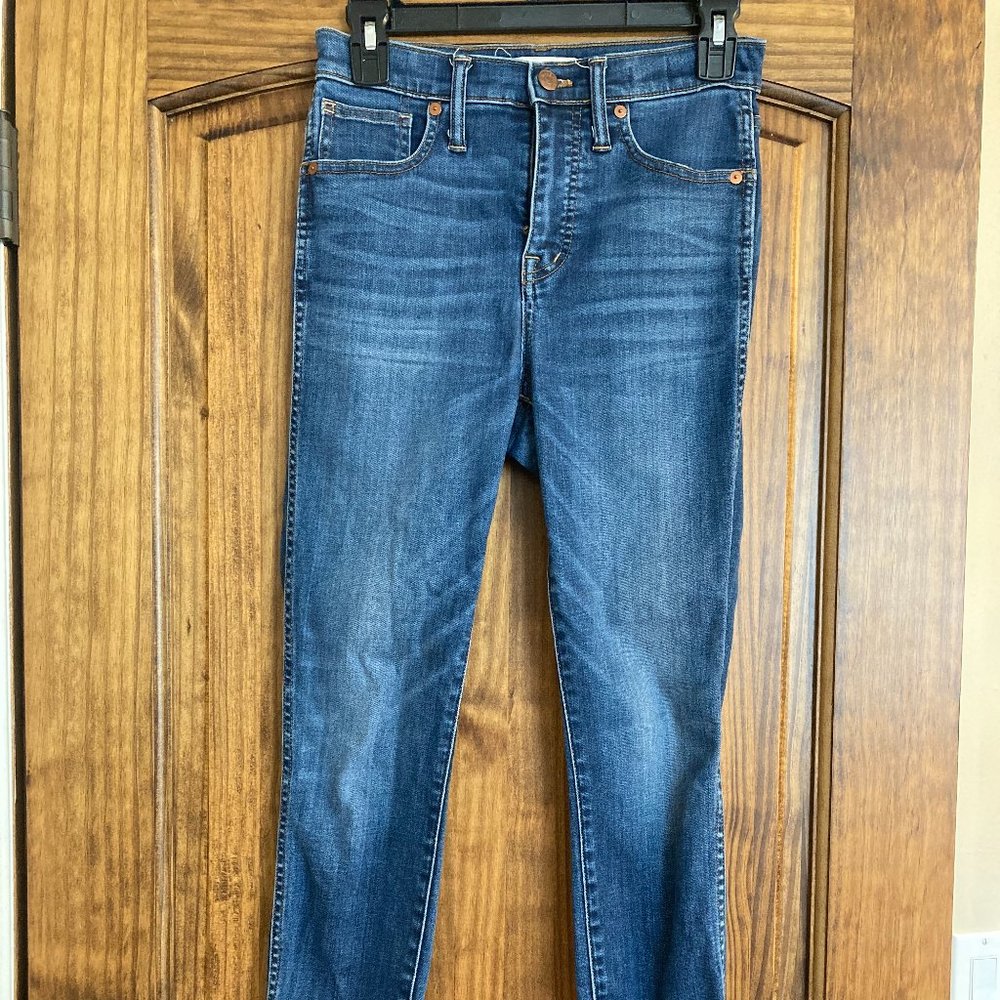 MADEWELL High Rise Skinny Jeans Size 26